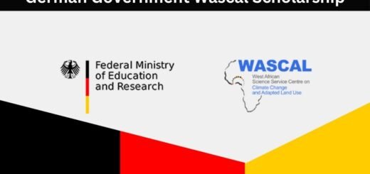 German Government Wascal Scholarship For Africans 2025 | Fully Funded