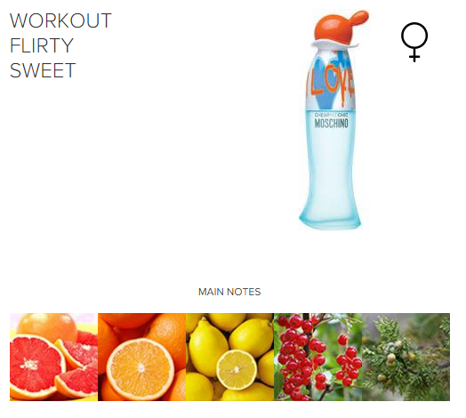 Perfum moschino i love love top