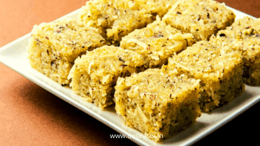 Apple Barfi Recipe 1 Apple Barfi Recipe