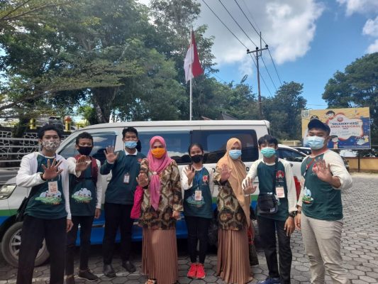 Kepala Dinas DP3APM Raja Kahairani melepas forum anak kota Tanjungpinang untuk melakukan sosialisasi keliling kota tanjungpinang, dengan tema stop pernikahan usia anak dan pembatasan game online menggunakan Mobil perlindungan anak