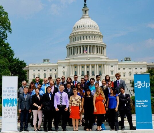 SSDPers in Washington, DC at our Federal Marijuana Lobby Day / Your contributions make our work possible!
