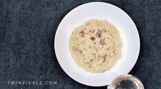 Ham Hock Risotto Plate