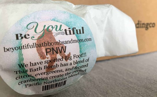 bath bombs from the inland nw trading co july subscription box