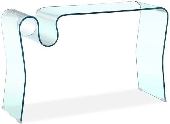 Console design en verre Console design en verre