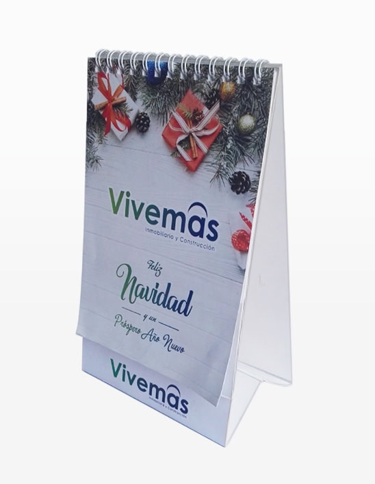 CALENDARIO DE MESA CONTRAPLACADO 7 HOJAS