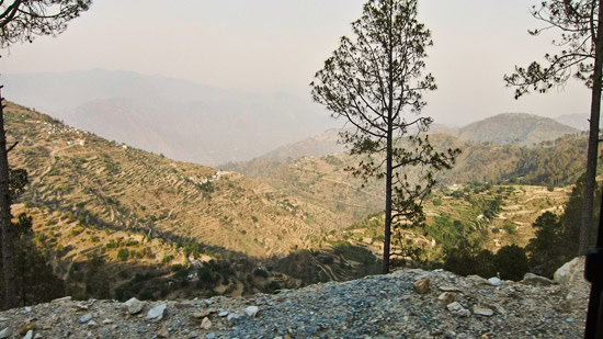 From the Gangotri Taxi Stand to Deradun