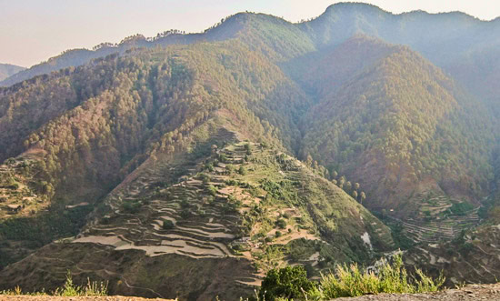 From the Gangotri Taxi Stand to Deradun