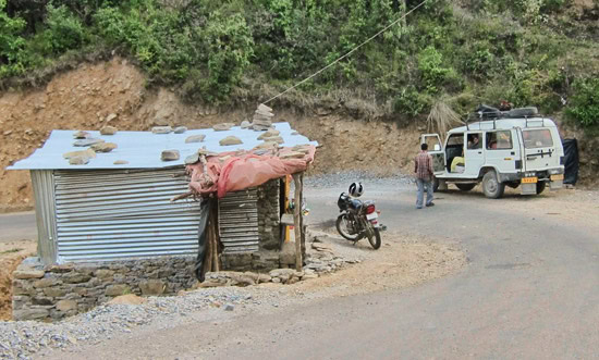 From the Gangotri Taxi Stand to Deradun