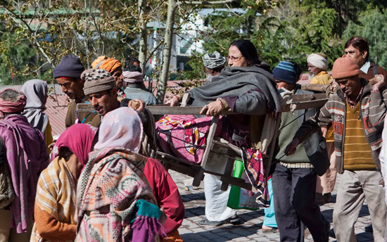 From the Gangotri Taxi Stand to Deradun