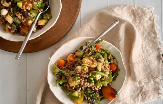 End of Summer Farro Salad