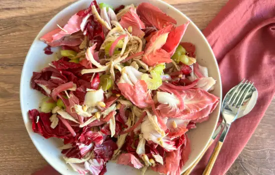 Italian Chicken Salad with Radicchio