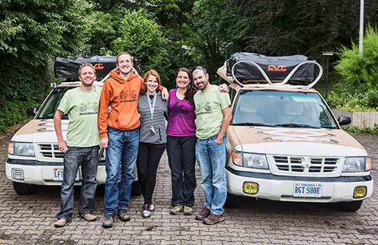 Team Shoebaru in Stuttgart