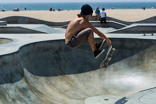 Skateboard Park Venice Beach