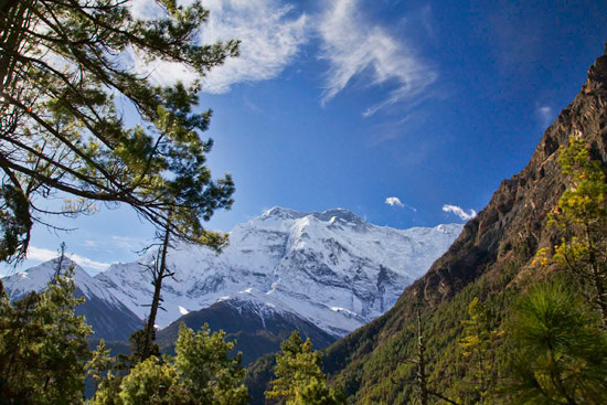 From Upper Pisang to Ghyaru on the Annapurna Trek