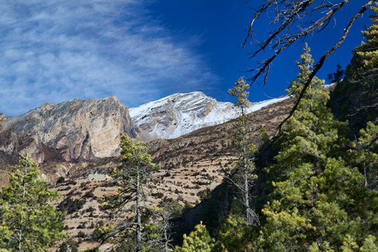 From Upper Pisang to Ghyaru on the Annapurna Trek