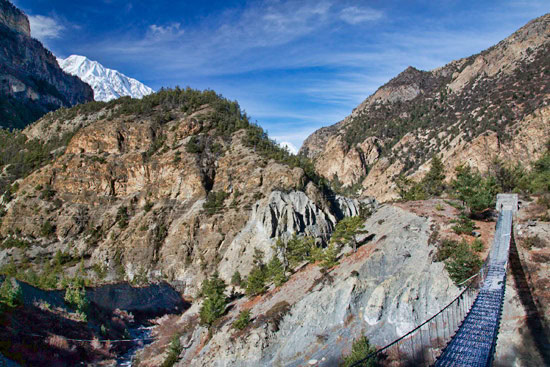 From Upper Pisang to Ghyaru on the Annapurna Trek