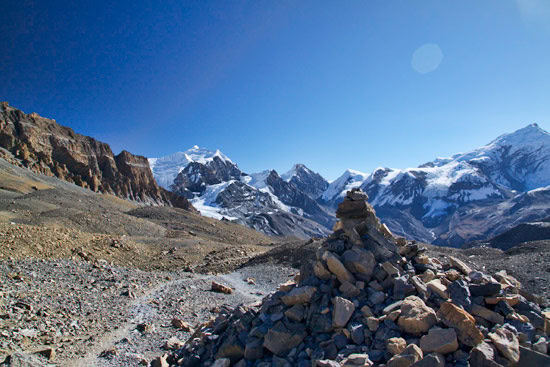 Annapurna Treck - over the pass