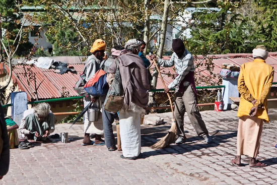 From the Gangotri Taxi Stand to Deradun