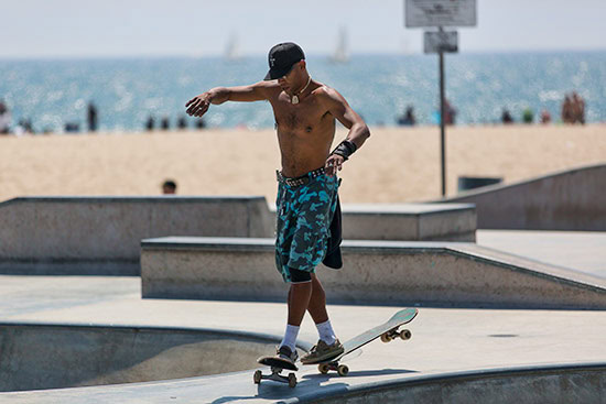 Skateboard Park Venice Beach