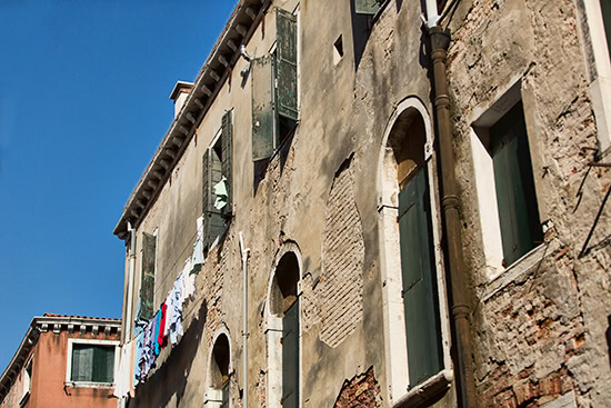 Pictures of Houses in Venice, Italy 2013