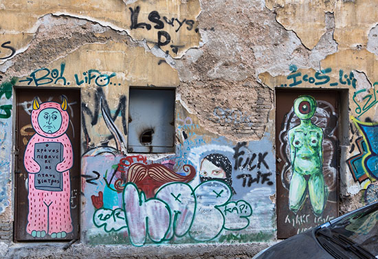 Graffiti in Athens