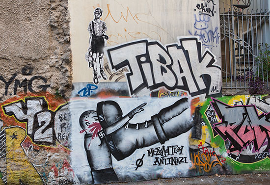 Graffiti in Athens