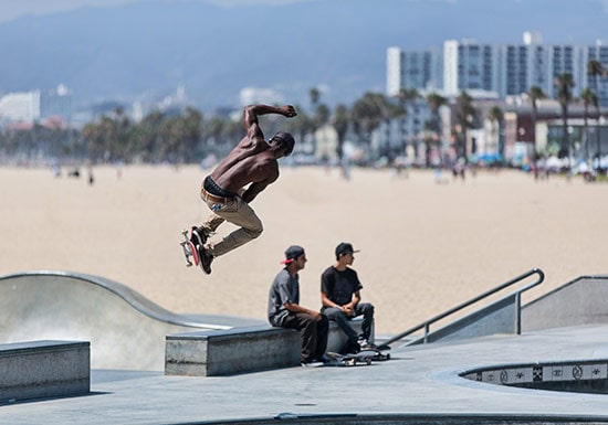 Skateboard Park Venice Beach