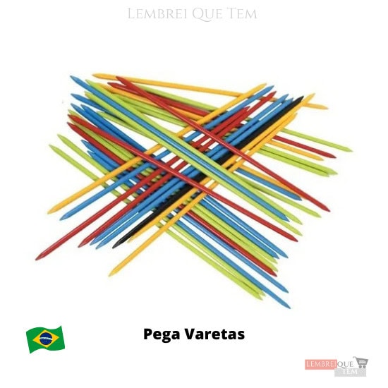 Pega Varetas 21 Peças – jogo do palito