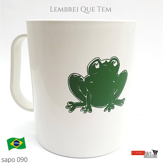 Caneca Plástico 400ml -Groot, Sapo, Coruja, Flamingo, Panda, Rock, Casa Papel, Caveira, Netflix