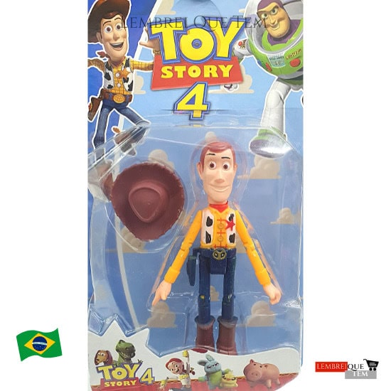 boneco toy story 4 Boneco Woody articulado