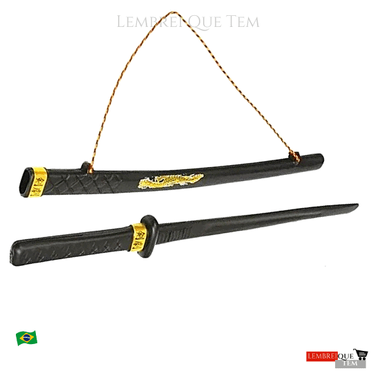 Espada Samurai Katana Ninja Com Bainha Infantil