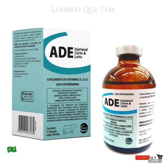 ade Injetável 50ml  – CEVA ADE
