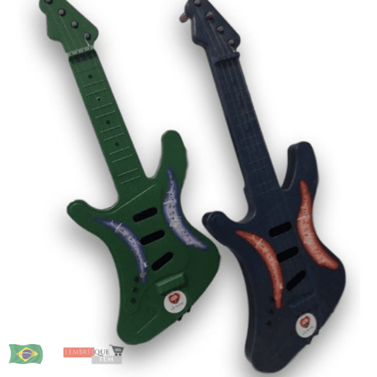 guitarra  plástica brinquedo