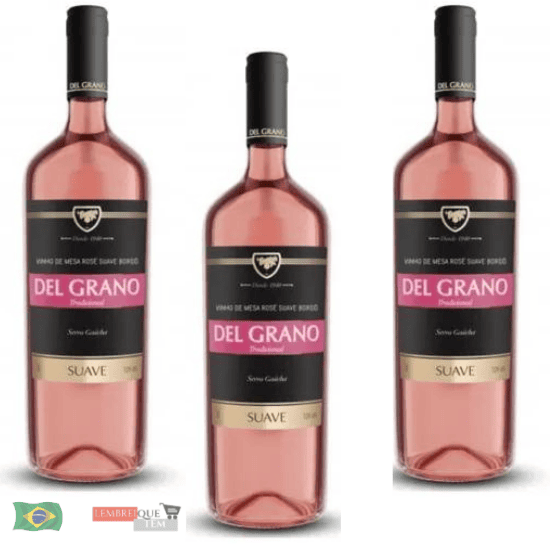 vinho del grano rose de mesa suave bordo 1 litro 7897015211742 Vinho Del Grano Rose De Mesa Suave Bordô 1 Litro – bebida