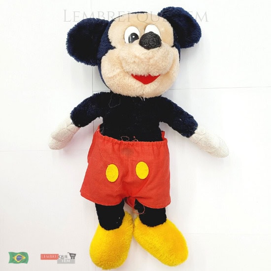 mickey mouse urso de pelucia