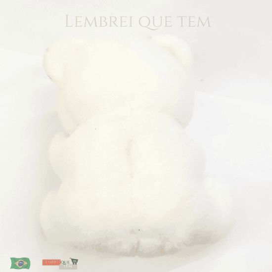 urso eu te amo – pelúcia fofinho com frase