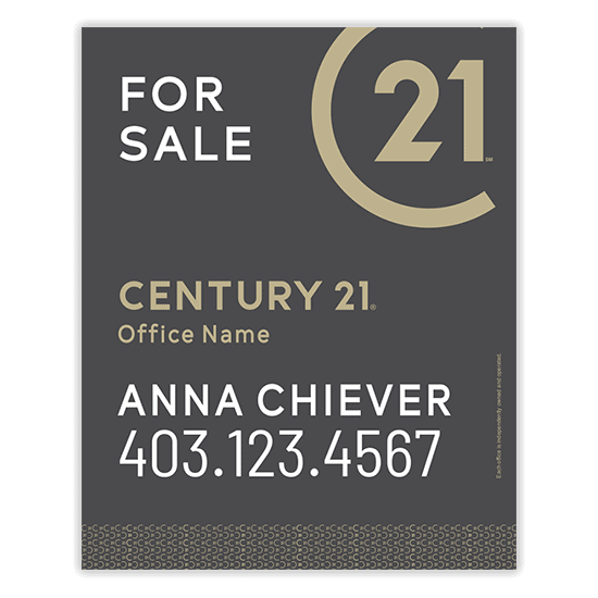 Century 21 For Sale Sign (24" x 30")