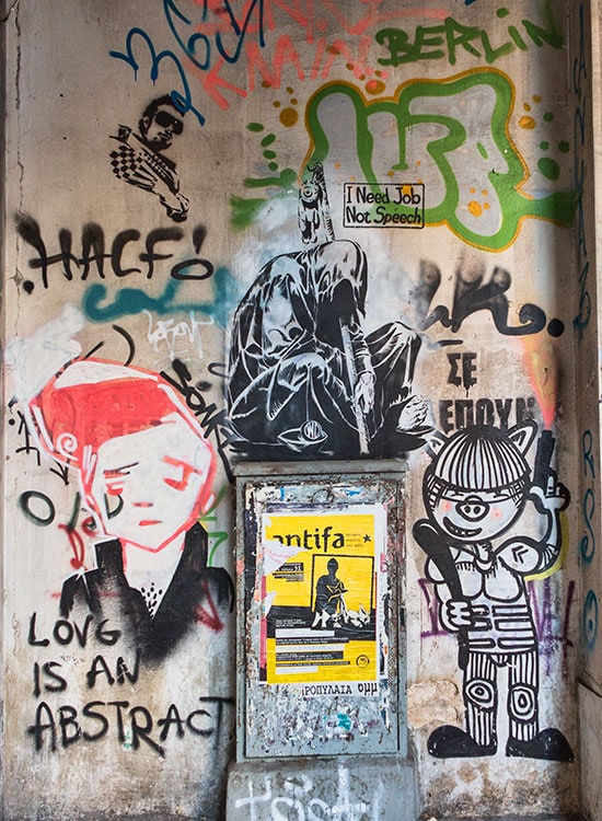 Graffiti in Athens