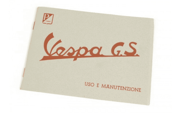 Bedienungs- und Wartungsanleitung Vespa 150 GS '58'61