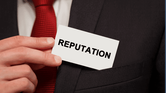 Reputation Benefits - Executive Business Card Top Benefits of Reputation Management