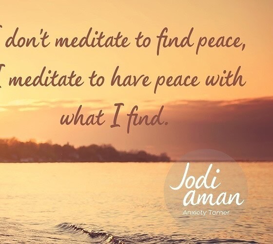 find your purpose Meditate for Peace