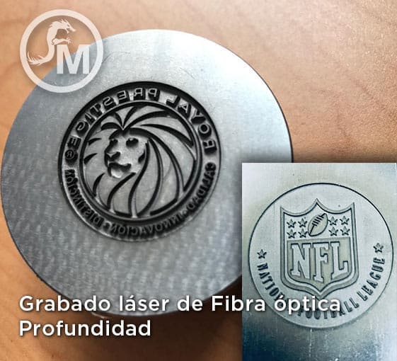 grabado laser de fibra optica con profundidad y relieve grabado laser de fibra optica con profundidad y relieve
