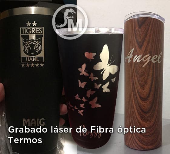 grabado laser de fibra optica en termos grabado laser de fibra optica en termos