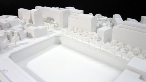 maquette de site de tolbiac moulinet pour paris habitat