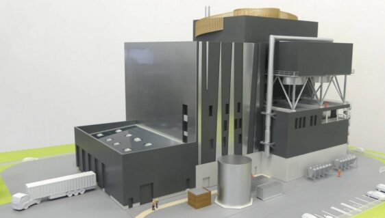 maquette en couleur de l'usine Syttom 19 à Saint-Pantaléon-de-Larche