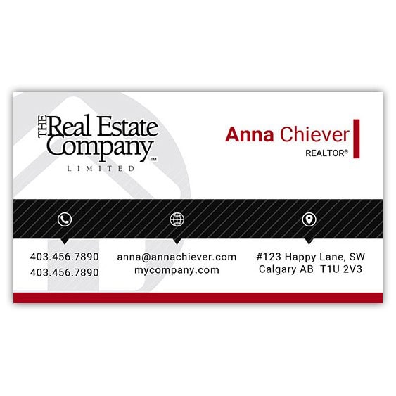 TRECL  - 16 pt business card - Design opt 5