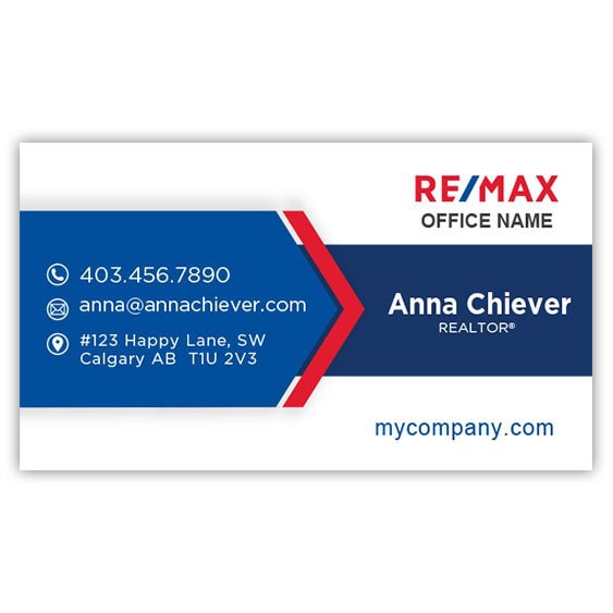 REMAX - 16 pt business card - Design opt 1