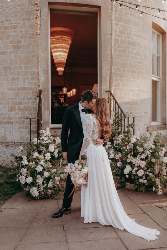 Babington house wedding in Somerset