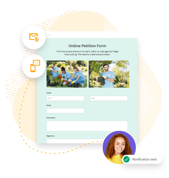 online petition form