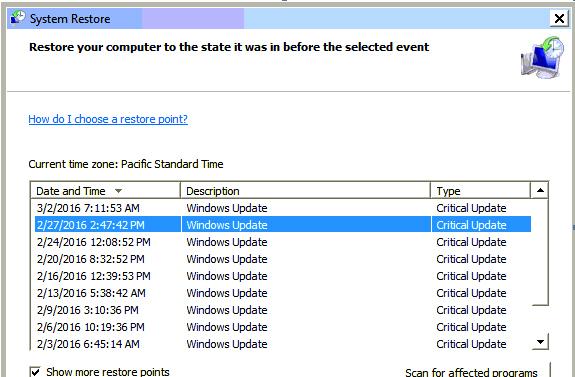 How to check windows update status